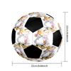 Sarah Kay Indoor Soccer Ball Colorful Machine Stitched PVC Size 5 Team Training Competition Ready Durable High-Bounce Cool Sports Gift