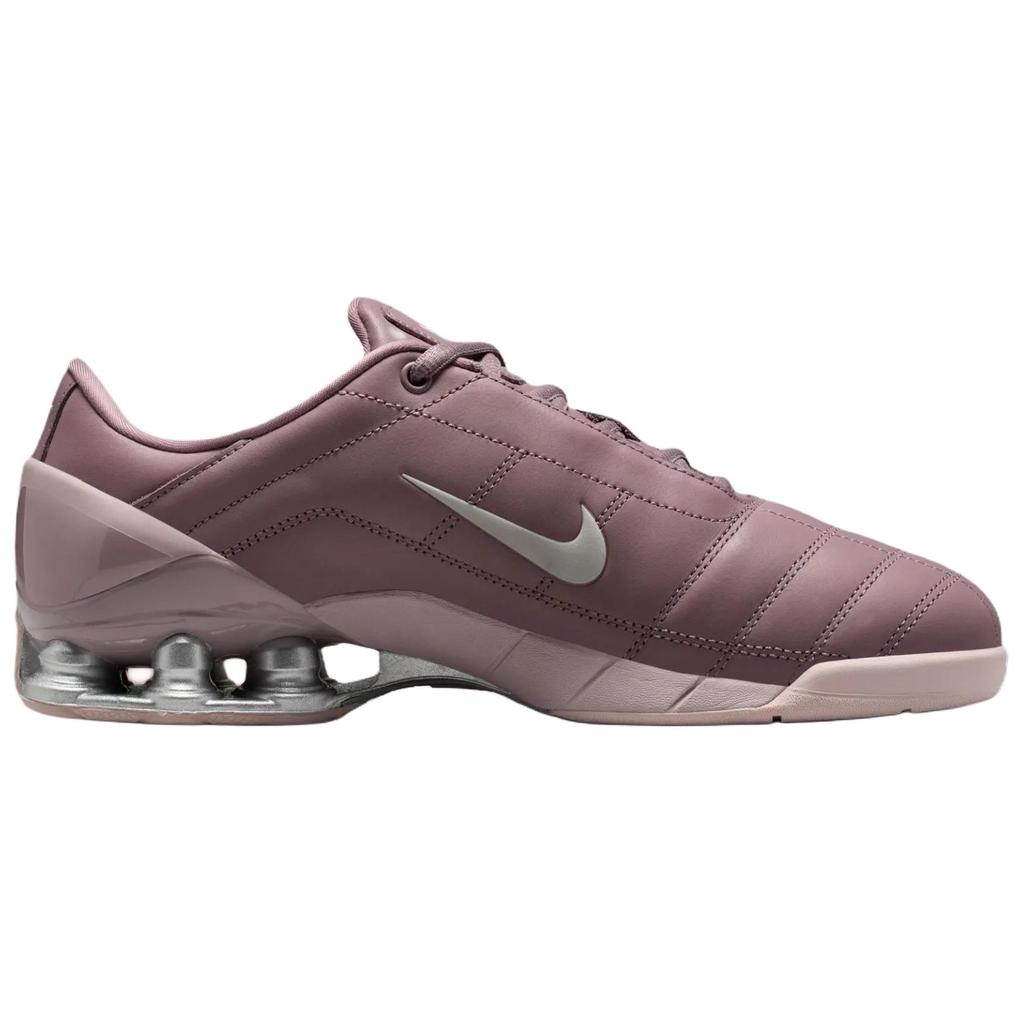 Nike  Total 90 Shox Magia Taupe Grey Light Violet Ore Women Sneakers Purple Particle-Rose Metallic-Silver IO9300-201