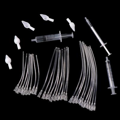 9/10Pcs Parrot Bird Feeding Dropper Hose Small Pet Feeder Needle Tube Liquid Injection Hose Spoon Kits