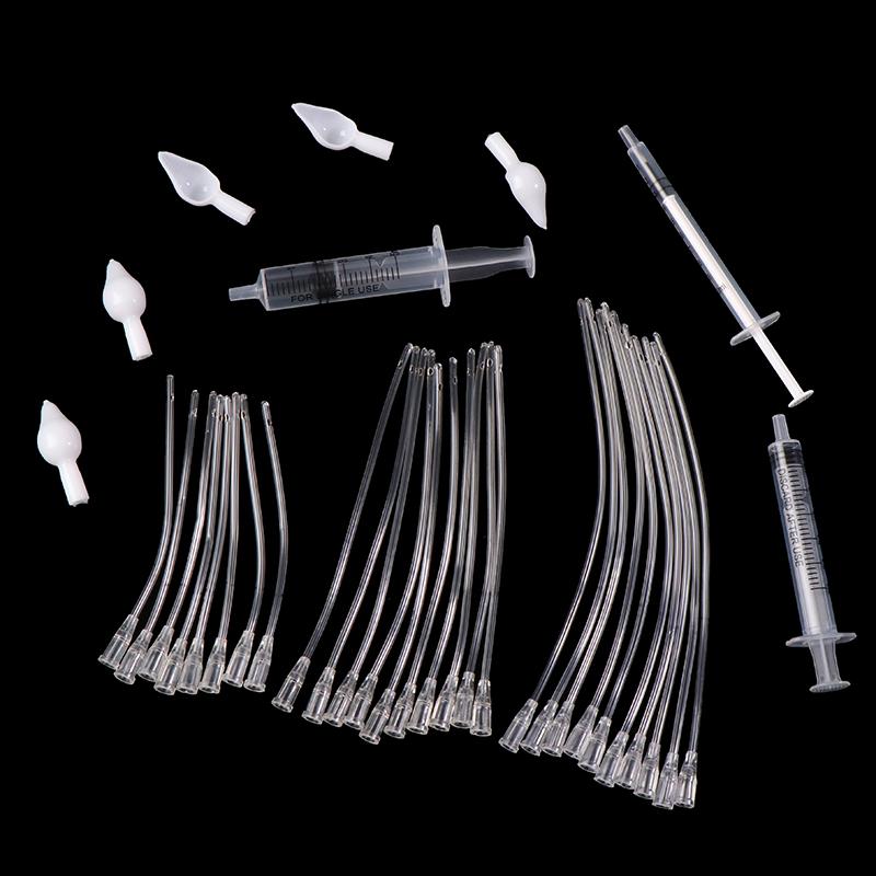 9/10Pcs Parrot Bird Feeding Dropper Hose Small Pet Feeder Needle Tube Liquid Injection Hose Spoon Kits