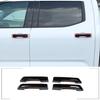 Glossy Black Exterior Side Door Handle Cover Trim Fit For Toyota Tundra -24