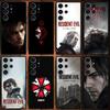 Resident Evil 9 Telefon Kılıfı Samsung Galaxy S26 S25 S24 S23 S22 S21 Plus Ultra Note20 İçin Yumuşak Siyah