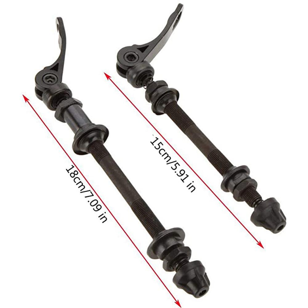 Mountain Bike Front Rear Bicycle Hollow Shaft Bicycle Quick Release Hub Bicycle Wheel Hub Bike Axle