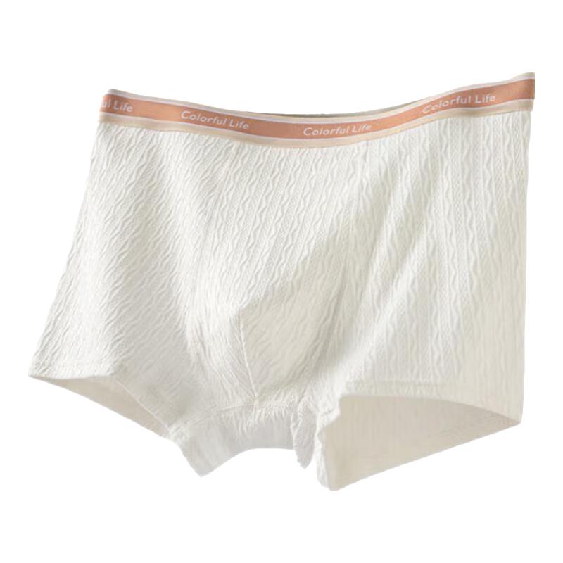 Hongdou Boys' 7A Antibacterial Pure Cotton Boxer Briefs (4-Pack)