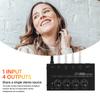 Headphone Amplifier Ultra-Compact Stereo Earphone Amplifier Audio Amplifier 4 Channels for Music 6.35MM Jack with Volume ControlGood Product