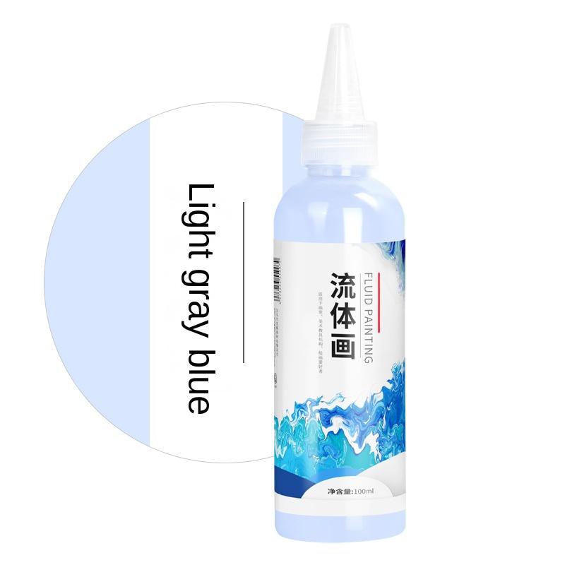 New DIY Paint Fluid Animal Bear Rabbit Lucky Dragon White Hand Painted Home Decoration Doll Toy Statue Deposit Can Handmade Gift
