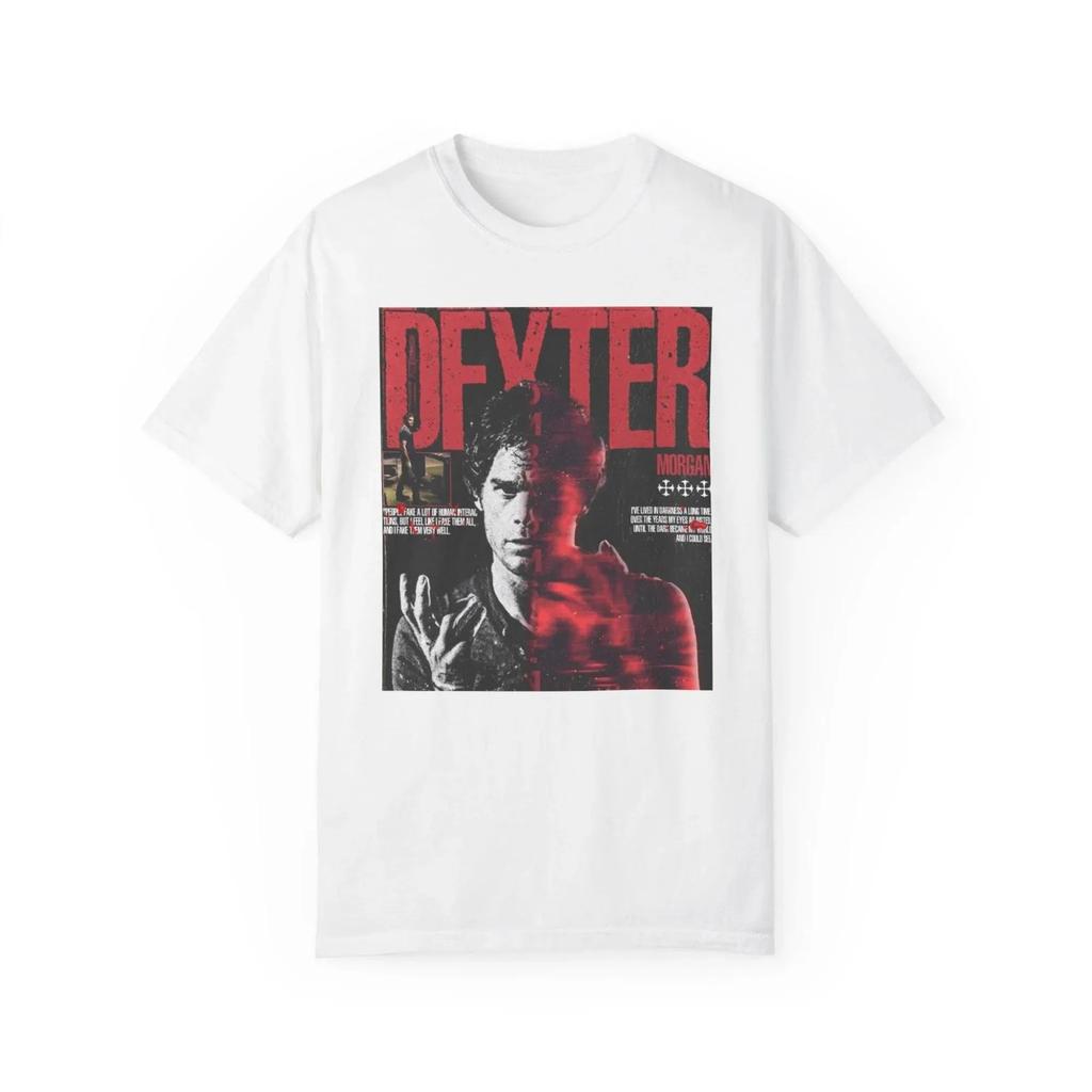 Dexter Morgan Harry's Code Vintage T-shirts Men's Women Clothing Casual Oversized T Shirts Fashion Gothic Cotton T-shirt
