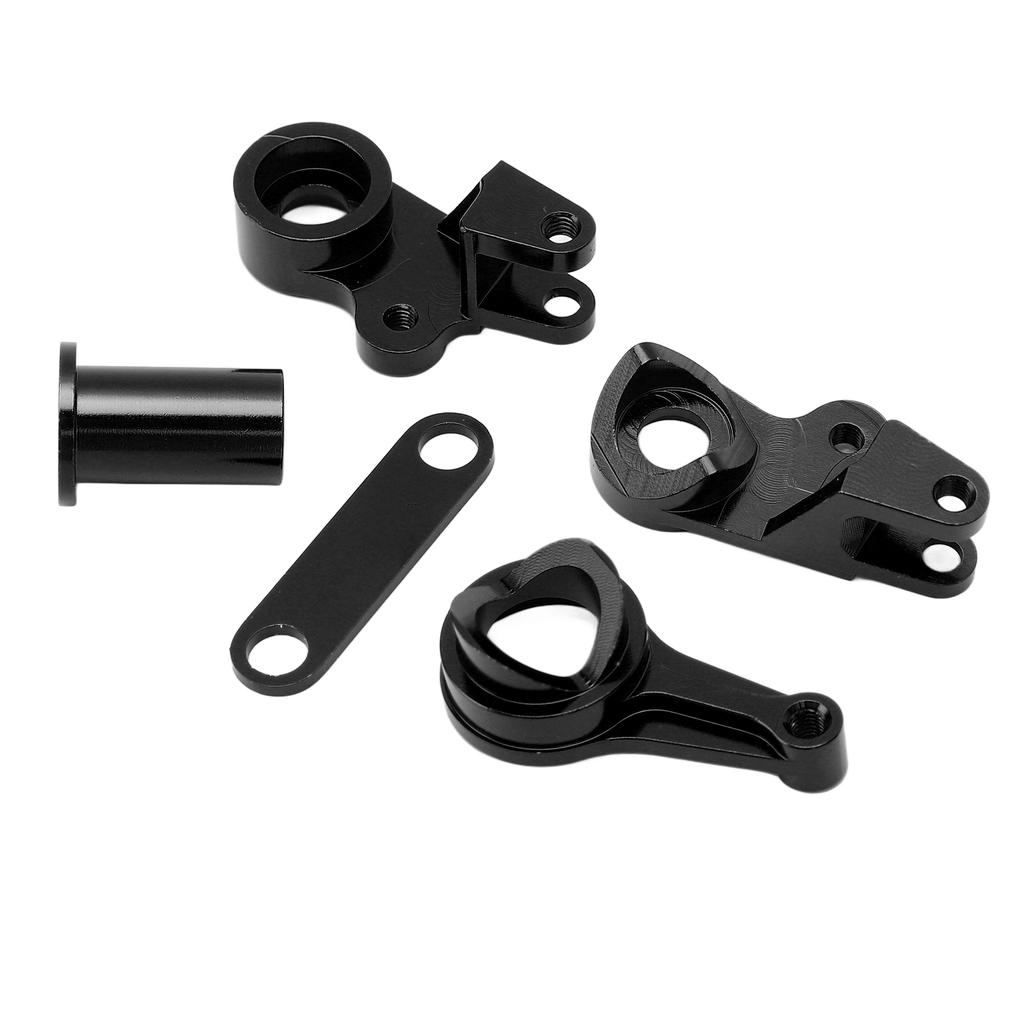 Aluminum Alloy Steering Group Kit for Traxxas 1967 C10 Drag Slash RC Car Upgrades Parts Black
