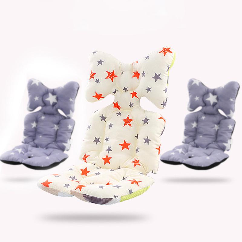 Baby Stroller Pad Thick Warm Cotton Breathable Stroller Car High Chair Seat Cushion Liner Mat Cover Protector Accessory