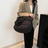 Large-capacity Cotton Clothes Cross-body Bag Women's New All-matching Cloud Down Single-shoulder Commuting Tote