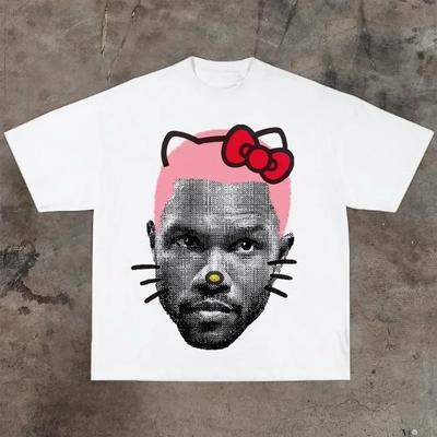 Vintage Tops Hip Hop Streetwear Funny Printed Short Sleeve T Shirts Cotton Clothing Summer Fashion T-Shirts Men Women Casual Top