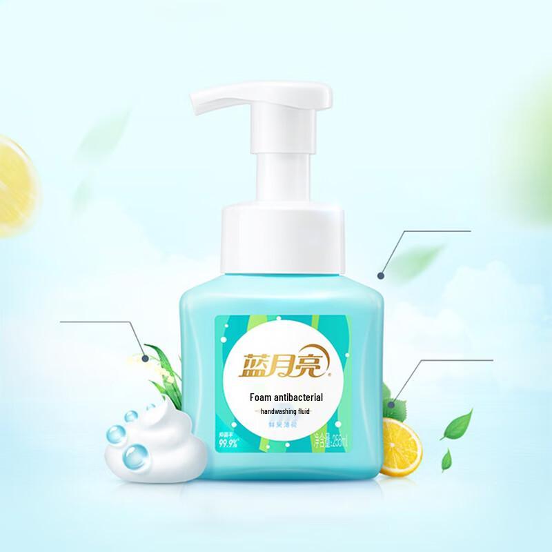 Blue Moon Fresh Fruit Mint Foaming Hand Soap 255ml