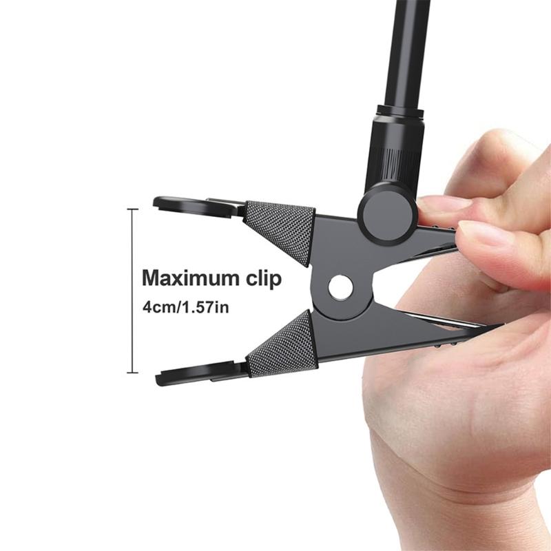 Mobile Phone Bracket For Golf Cart Bike Boats Trucks & Tables Wheelchair Musical Instrument Featuring High Strength Grip