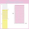 Cheerful 2 Meter Rain Curtain In Macaron Smiley Faces Perfect For Party Decor
