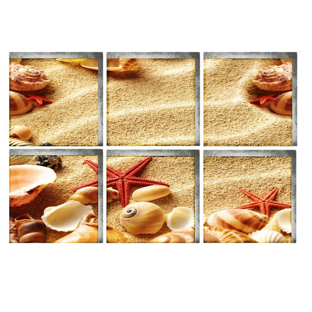 Creative 3D Bathroom Three-Dimensional Environmentally Friendly Wall Sticker Bathtub Self-Adhesive Non-Slip Sticker Children'S Bathtub Waterproof