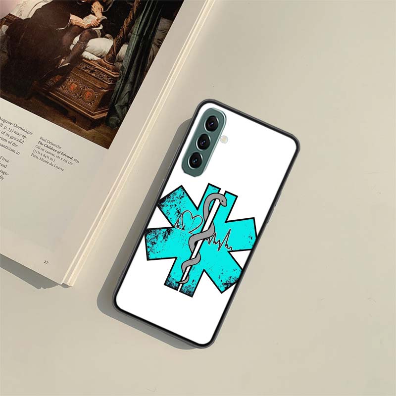 EMT EMS Medical Rescue Phone Case for Samsung A54 A14 A24 A34 A17 A37 A57 A55 A35 A25 A15 A07 A05S A04S A12 A22 A32 A52S A72 Gal