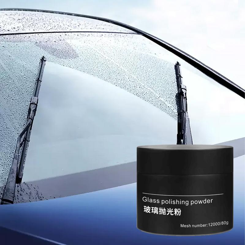 80g Glass Polishing Cerium Oxide Powder Car Window Polishing Mirrors Powder Powder Glass Remove Composite Rare Repair Tool