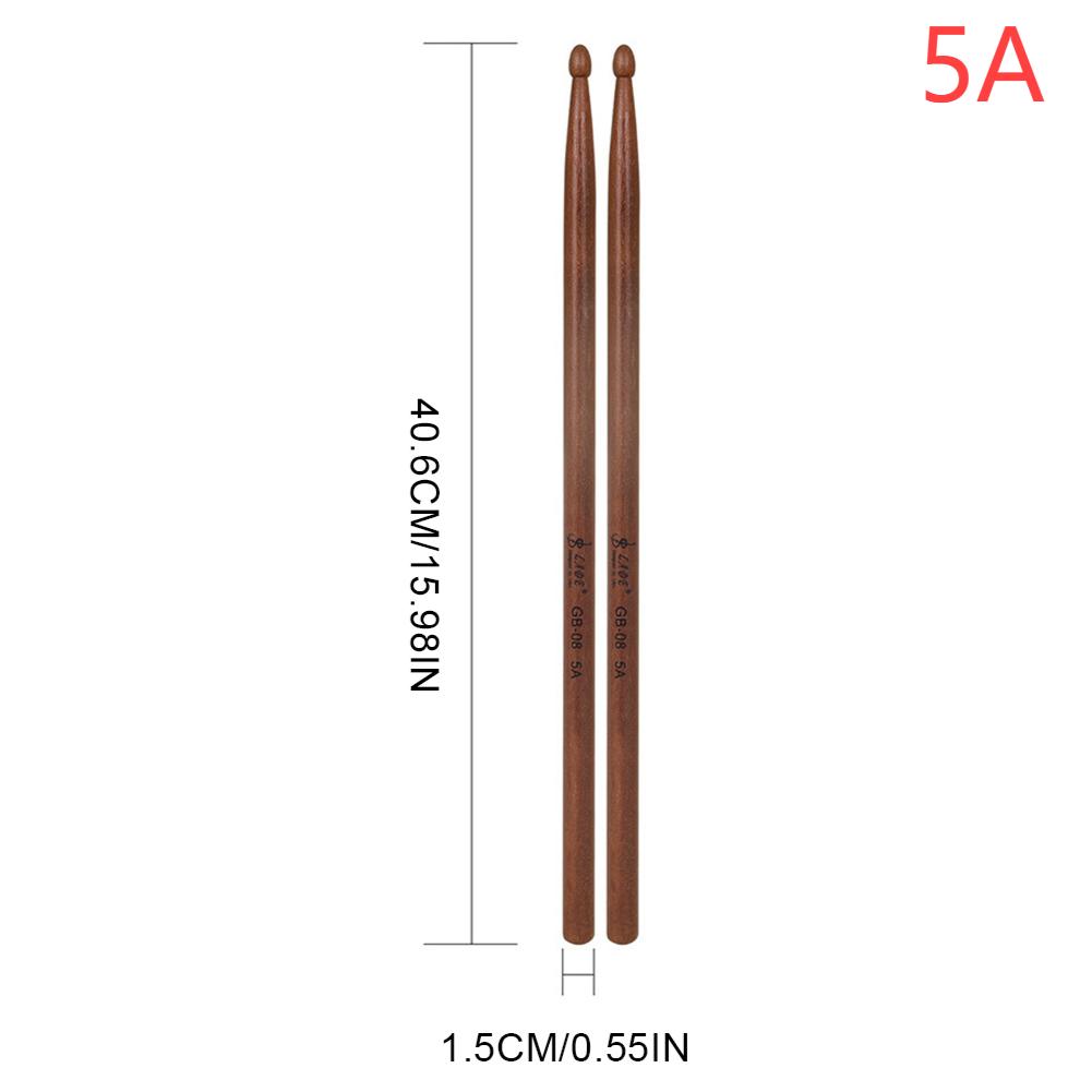 5A/7A Drumsticks Mallets Consistent Weight and Pitch American Hickory Drumsticks Classic Drum Sticks Percussion Accessories