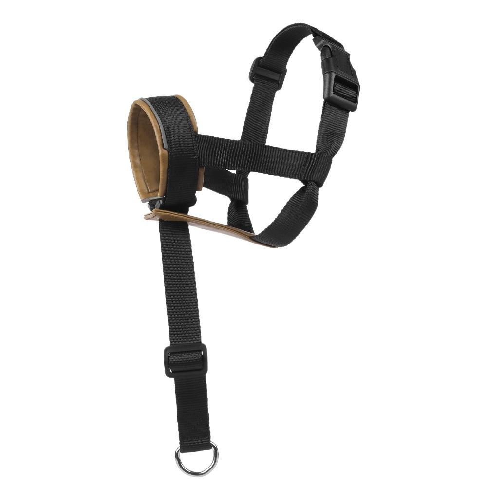 Quick-release Dog Muzzle with Safety Strap Dog Mouth Cover Comfortable Dog  Leash  For Pet