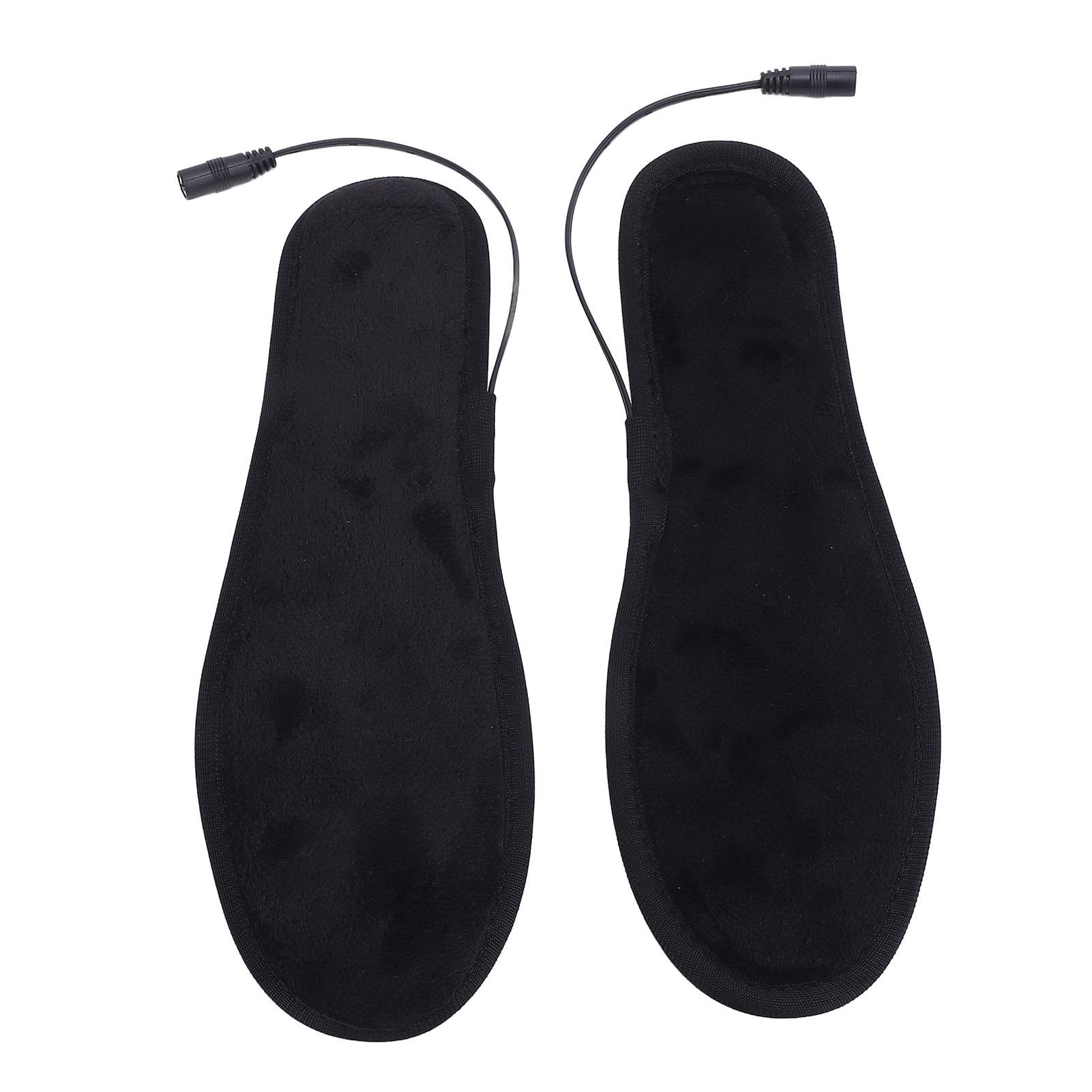 

1 пара стелек с подогревом USB стельки с подогревом нескользящие стельки с контролем температуры для дома 41-42 Size