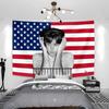 Custom Flags Bohemian Paul Mccartney Portrait Tapestry Hippie Style Bedspread Throw Blanket Wall Art Concert Banners