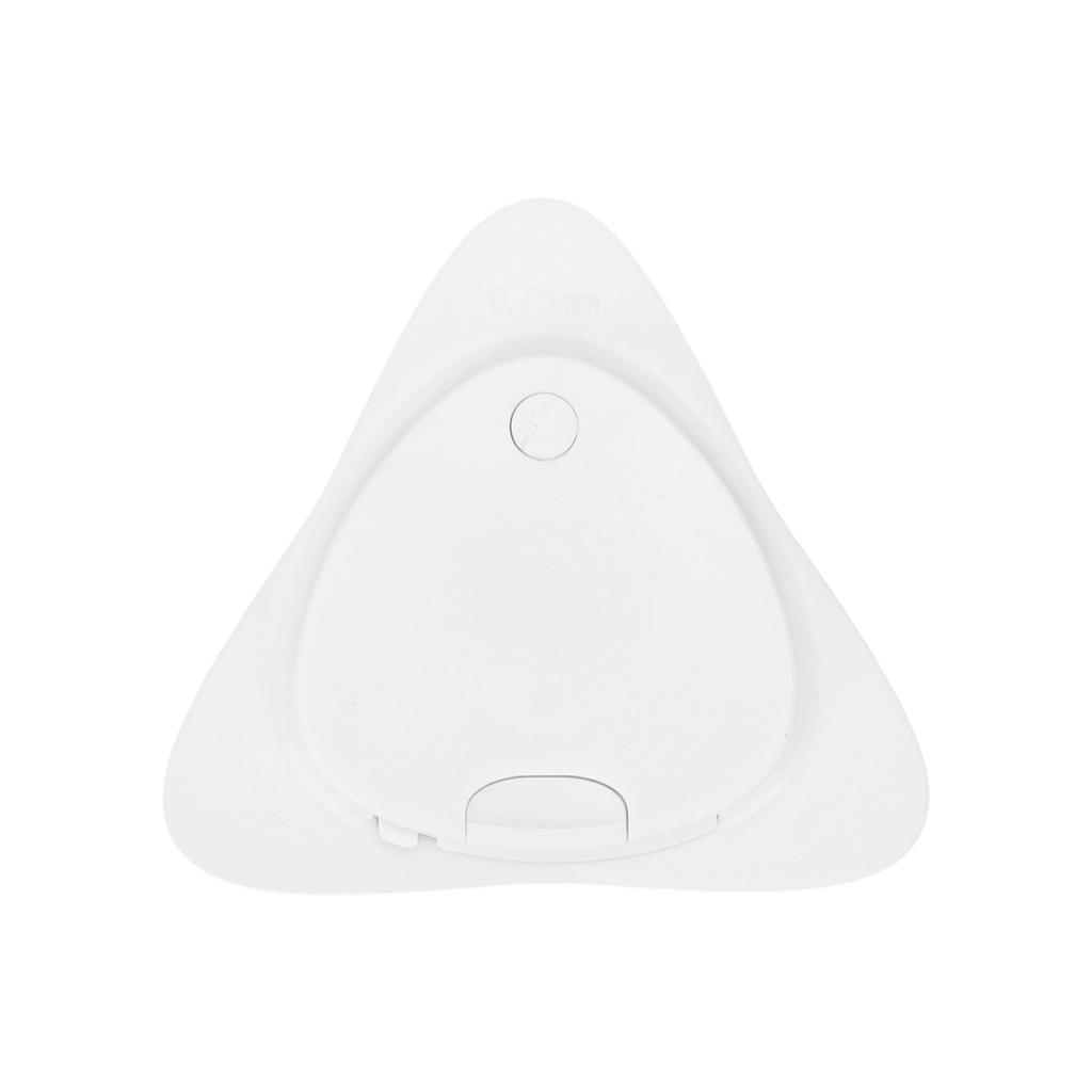 Guitar Picks Tuner Ukulele Tuner 3 Thickness Picks LED Display ABS Portable Tuner Instrument Accessory for Acoustic Guitar Ukulele
