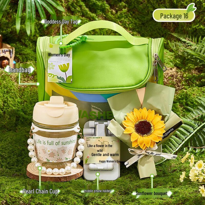 Goddess Day Gift Set with Pearl Chain Cup