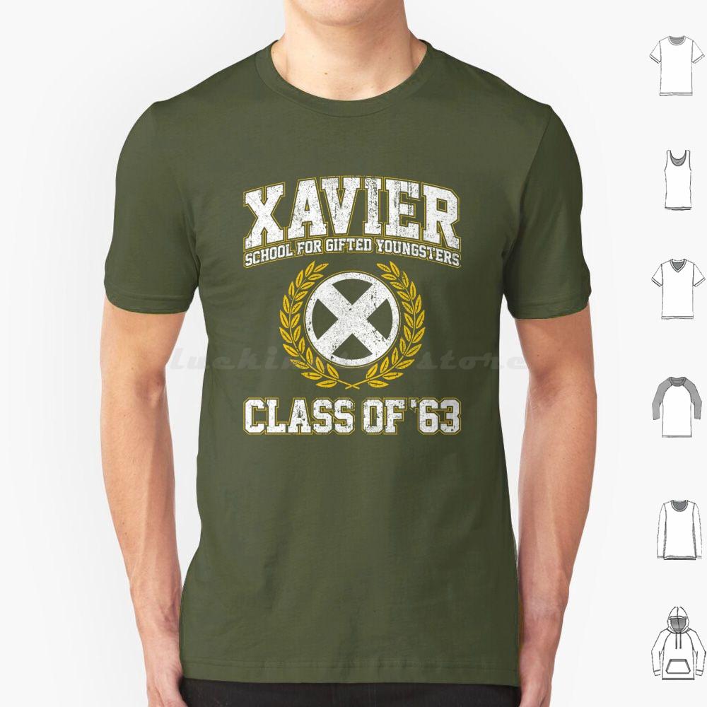 Xavier Class Of 63  Variant  T Shirt Big Size 100 Cotton Comic Book Comics Comic Comic Books Graphic Novels Movie Tv