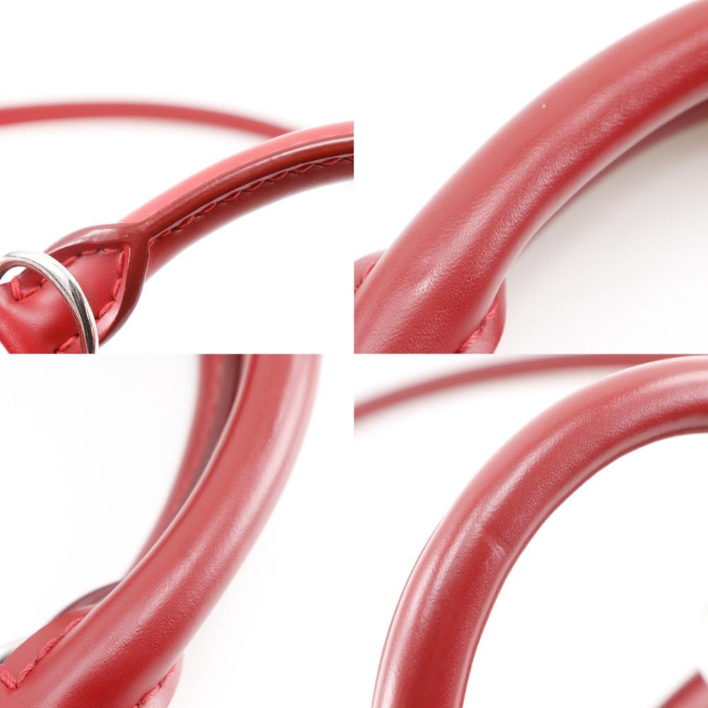 LOUIS VUITTON Alma BB Handbag M41160 2WAYShoulder Red Epi Leather Women Used