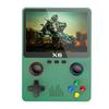 X6 3.5inch Ips Screen Handheld Game Player Dual Joystick 11 Simulators Gba Video Game Console For Kids Gifts