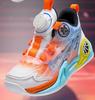 Bobodou Kids' Luminous Running and Basketball Shoes with Rotating Button