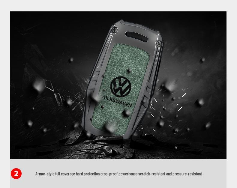Volkswagen Tharu 2025 Polo Touran Key Case: Men's & Women's Protective Shell Cover.