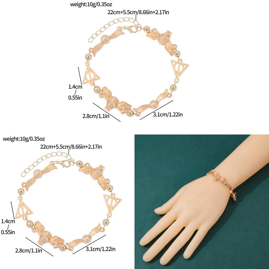 Harry Potter Bracelet Fashion Alloy Jewelry For Travel Gift For Men And Women