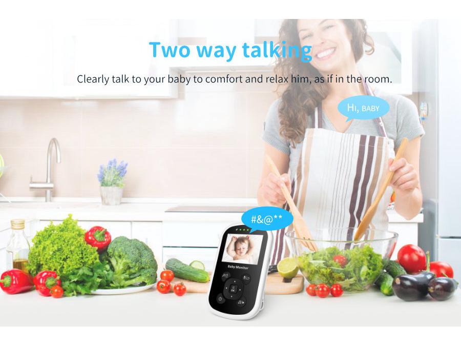 2.4GHz Night Vision Baby Monitor