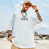 Men's Plus Size Trendy Short Sleeve Loose T-shirt - Summer Half Sleeve 300 Jin
