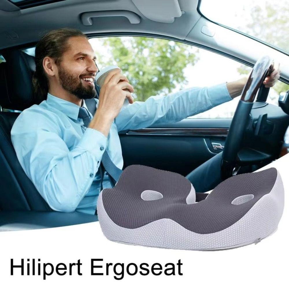 Ergonomic Sit Bone Relief Seat Cushion Slow Rebound Orthopedic Seat Cushion Sedentary