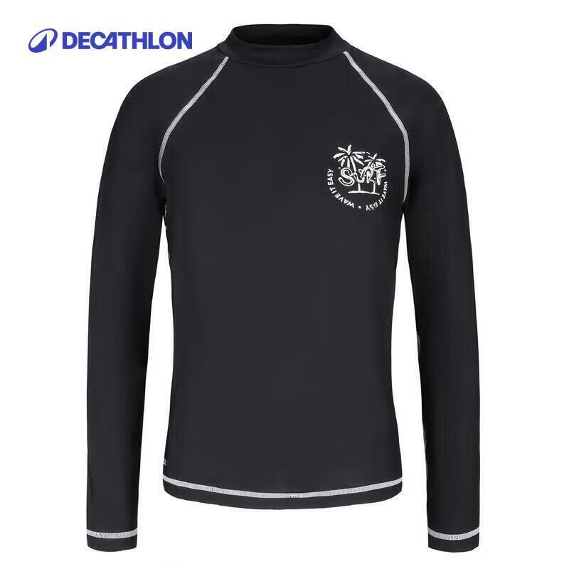 Унисекс длинный рукав Decathlon Быстросохнущий защитный костюм от солнца S