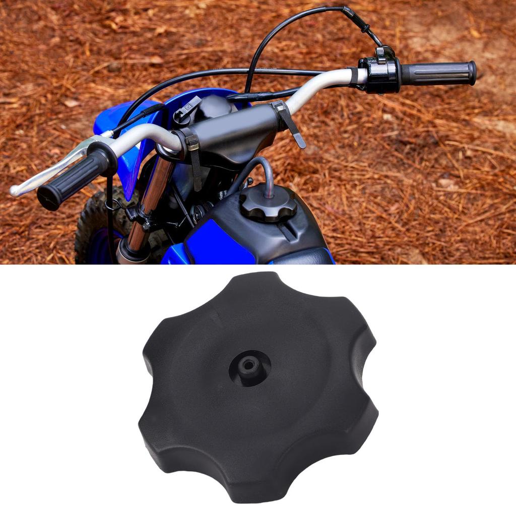 Motorcycle fuel tank cap with PW50 swivel design Tight seal for safety and performance