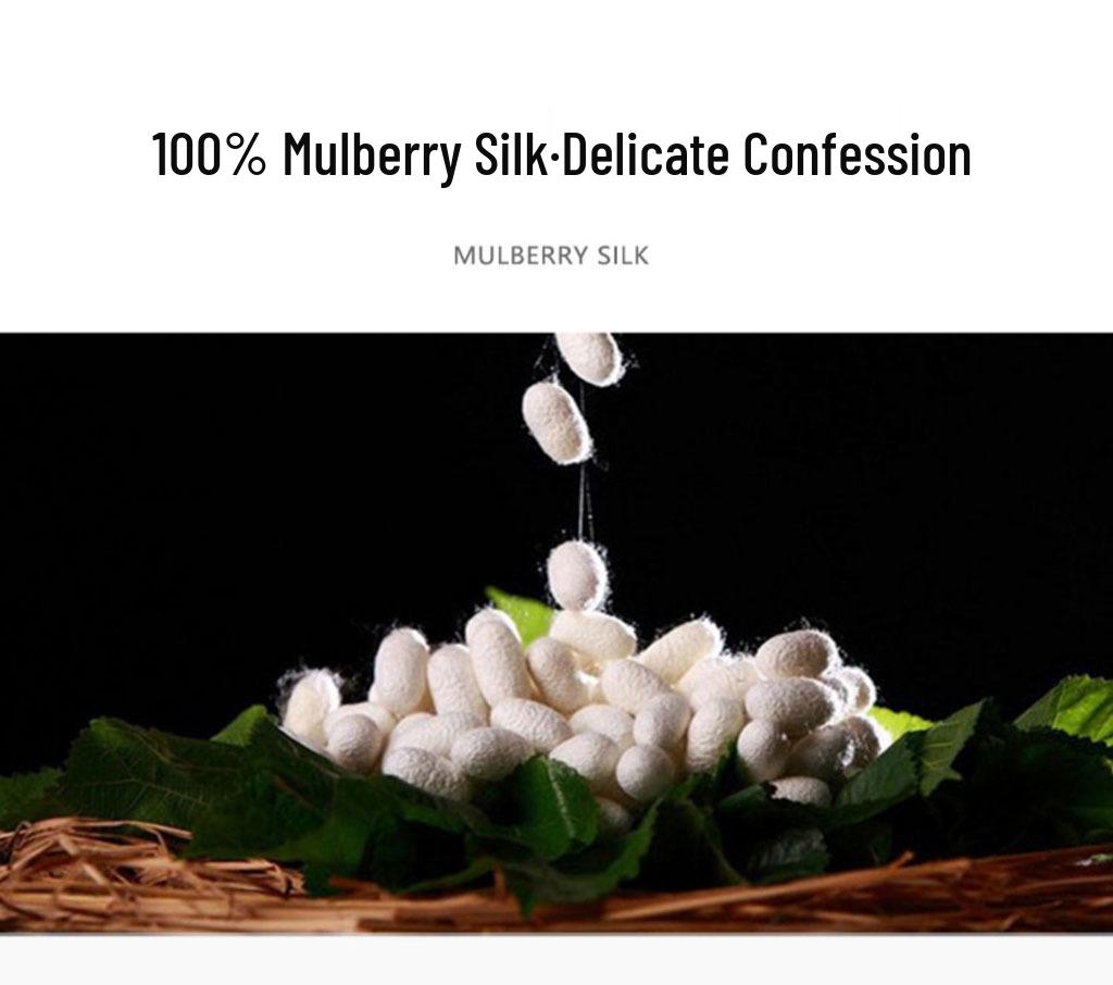 Guochao Lotus Landscape 100% Mulberry Silk Scarf - Versatile Women's Square Shawl