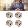 4PCS Metal Headphone Speaker Driver Dual Dynamic DIY Earphone Speaker  Headphone Repair