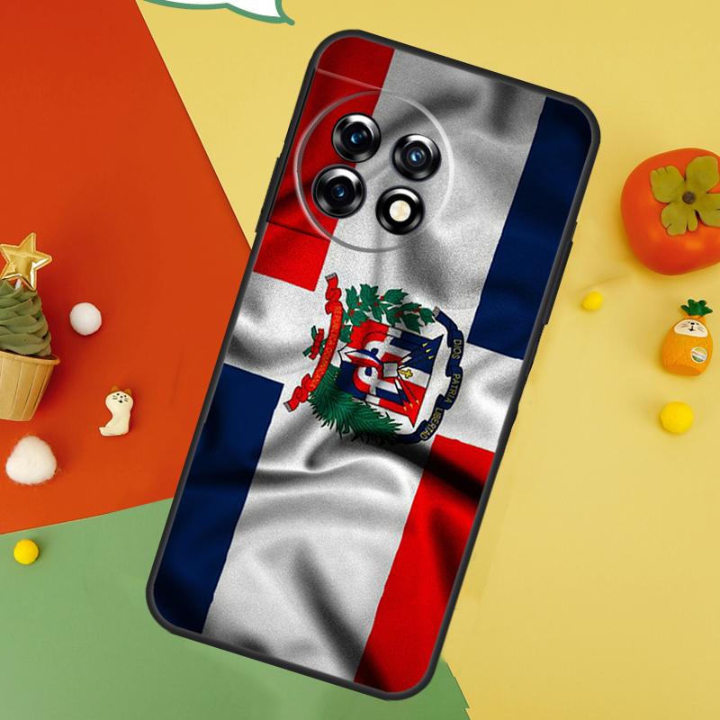 Dominican Republic Flag Case For OnePlus 9 10 Pro 11 12 13 15 13T 13R 12R 10T 8T Nord 5 CE 2 3 4 Lite N20 N30 Cover