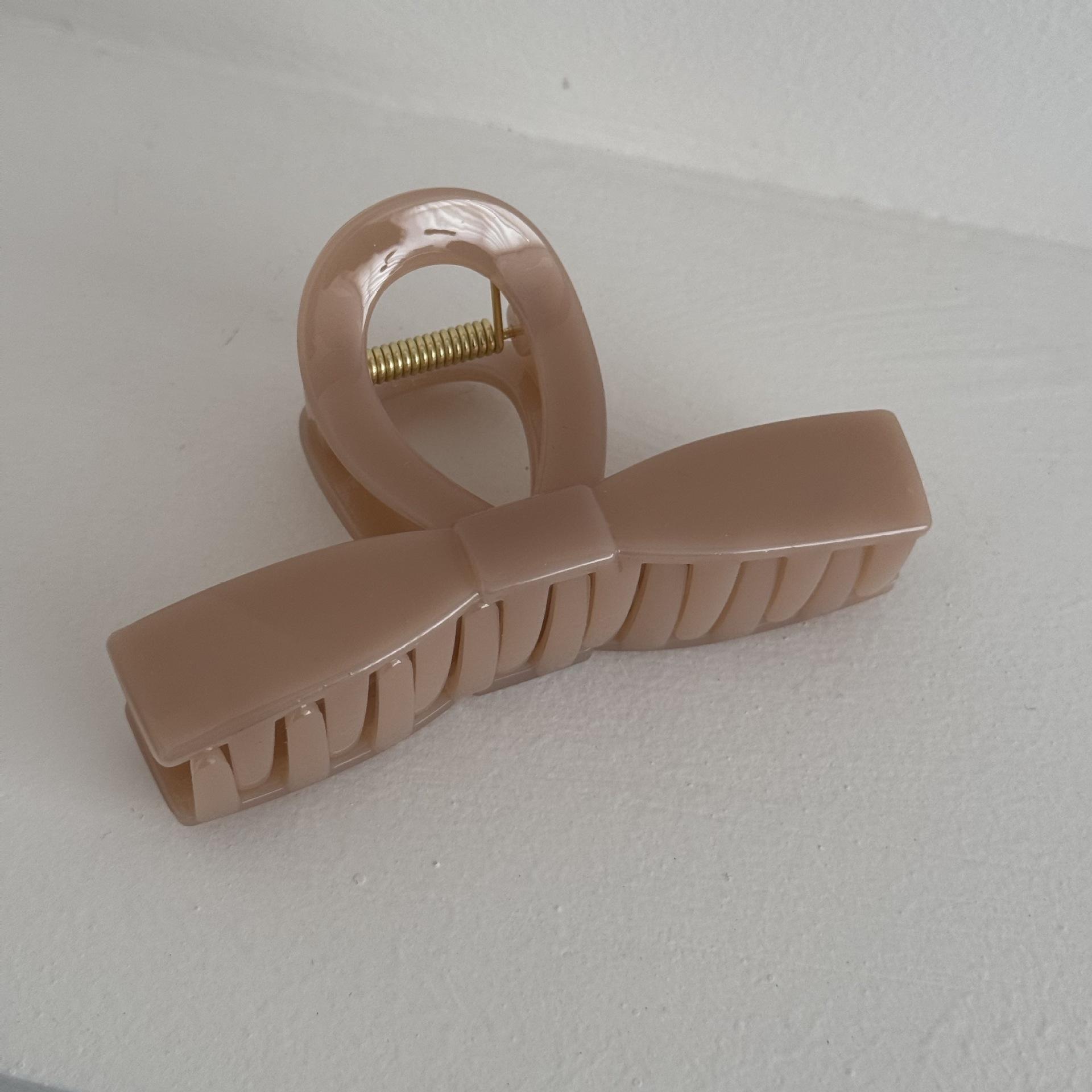 

Объем волос в ~ модный ретро утолщенный акриловый бант большая заколка-краб простая заколка-пластина заколка-акула ведущая мода