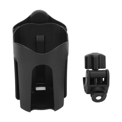 Stroller Cup Holder 2 In 1 Stable Fixed Adjustment Cup Phone Holder for Walkers Wheelchairs Bikes