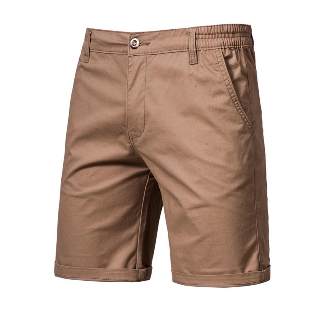 Men's Casual  Color Outdoors Pocket Beach Work Trouser Cargo Shorts Pant