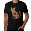 Bengal Cat Tshirt Functional Casual Short Sleeve Tee Tshirt