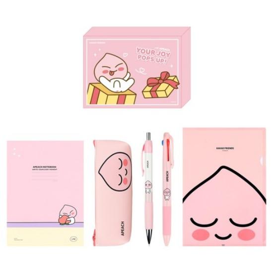 

Kakao Friends Best Stationery Set – Apeach, 1 Set Short Description