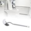 S Shaped Toilet Brush Hanging Hole Space Saving Toilet Multifunctional Scrub Brush for Bathroom Household