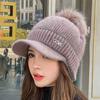 Cappelli autunnali e invernali da donna, più berretto caldo in lana e velluto