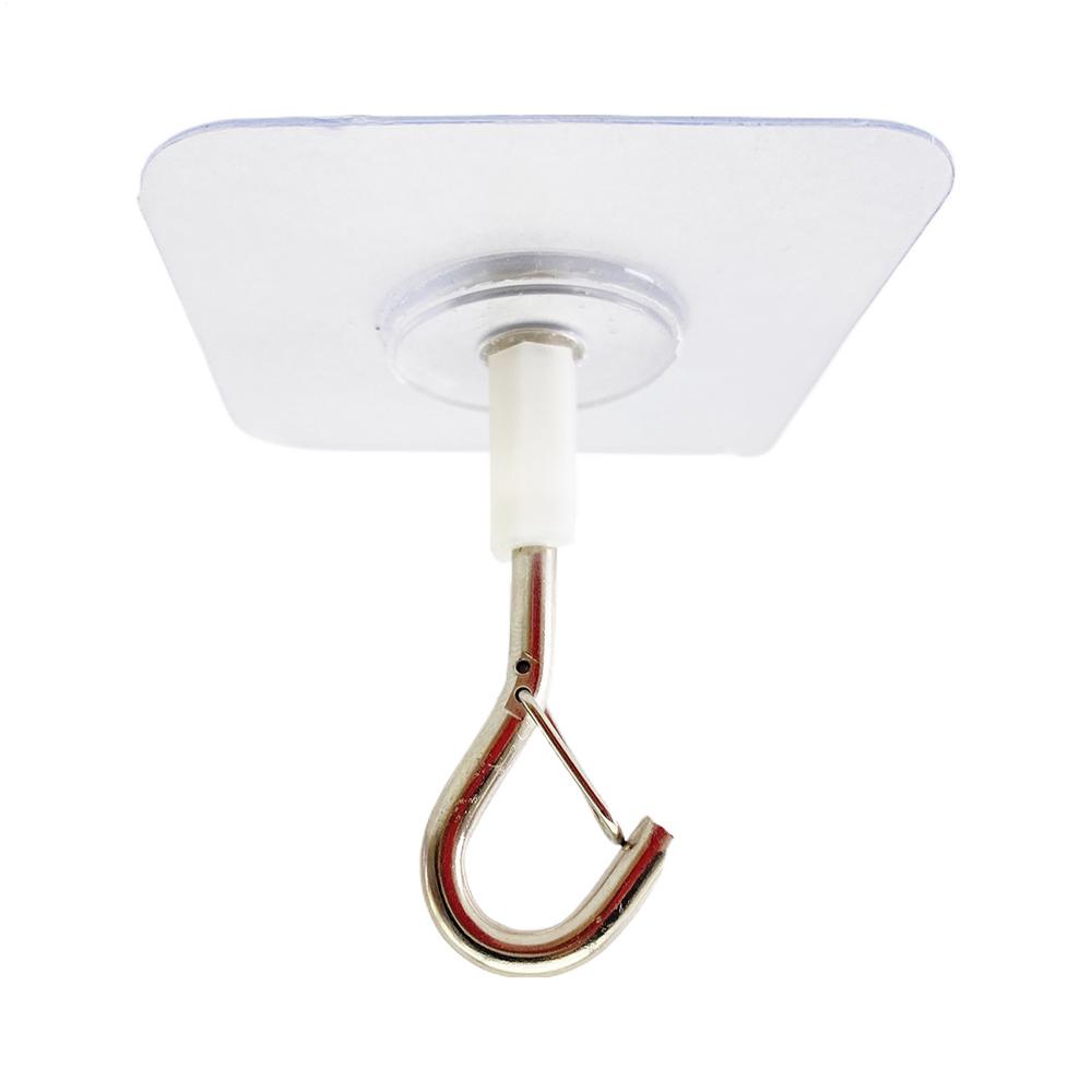 

Adhesive Ceiling Hooks Heavy Duty No Drill Adhesive Ceiling Hooks Wall Hanger Sticky Heavy Duty Home Decor for Bag Purse Indoor чистий