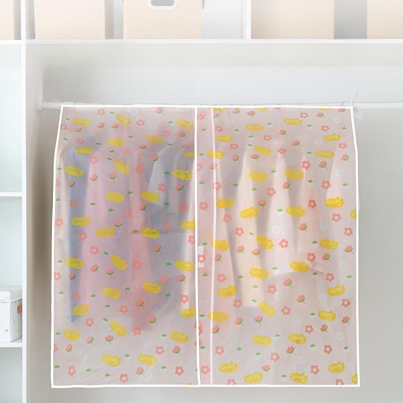 Capas de Poeira para Roupas Transparentes para Cabides de Roupa de Guarda-Roupa Sacos de Armazenamento Pendurados à Prova de Poeira